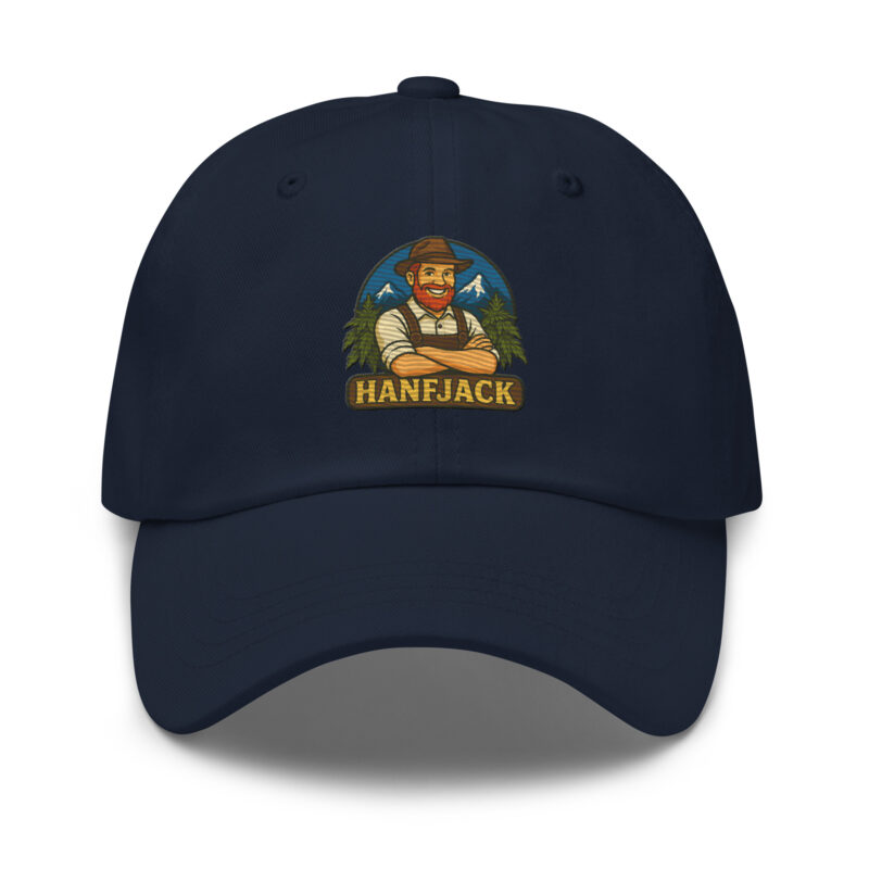 Dad-Hat mit Hanfjack Logo – Bild 4