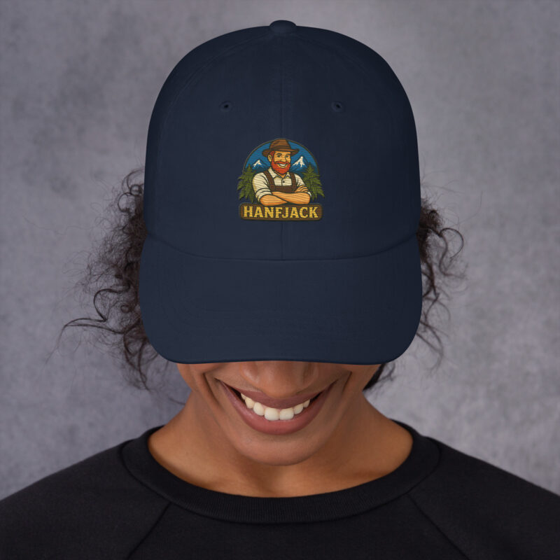 Dad-Hat mit Hanfjack Logo – Bild 9
