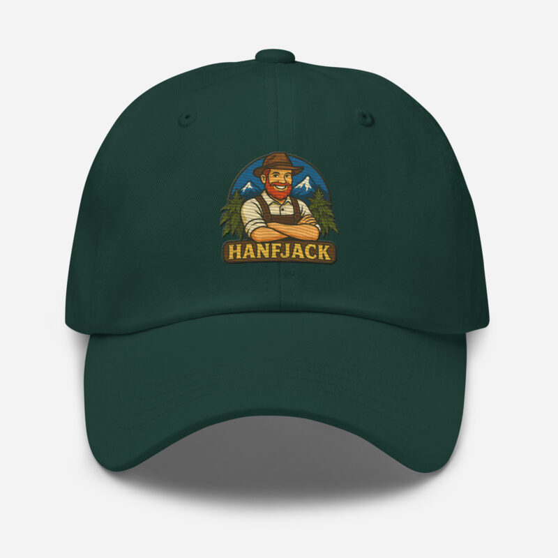 Dad-Hat mit Hanfjack Logo – Bild 3
