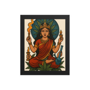 Gerahmtes Poster Durga Mata