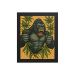 Gerahmtes Poster Gorilla Glue Monster