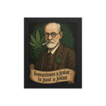 Gerahmtes Poster Sigmund Freud 20x25 cm