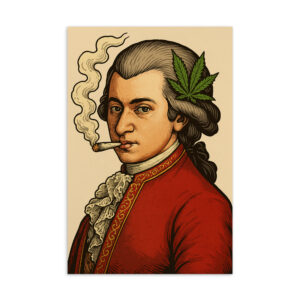 Standard-Postkarte Wolfgang Amadeus Mozart