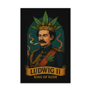 Standard-Postkarte König Ludwig II