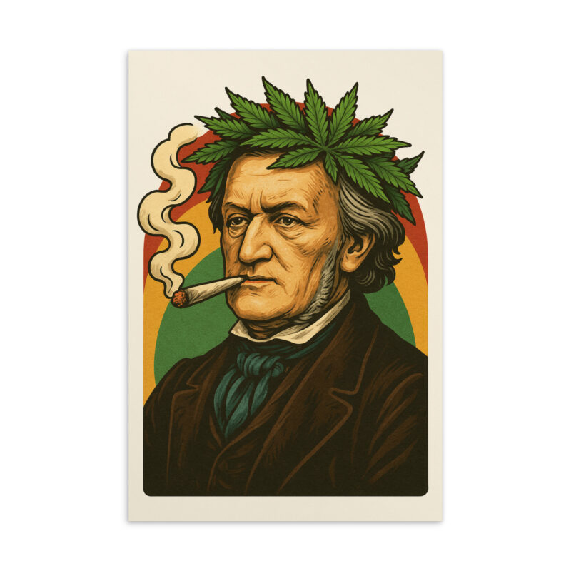 Standard-Postkarte Richard Wagner