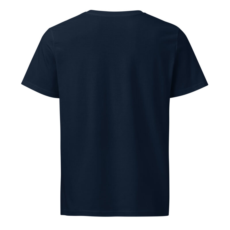 Mittelschweres Unisex Bio-T-Shirt - Hanfjack Logo – Bild 4