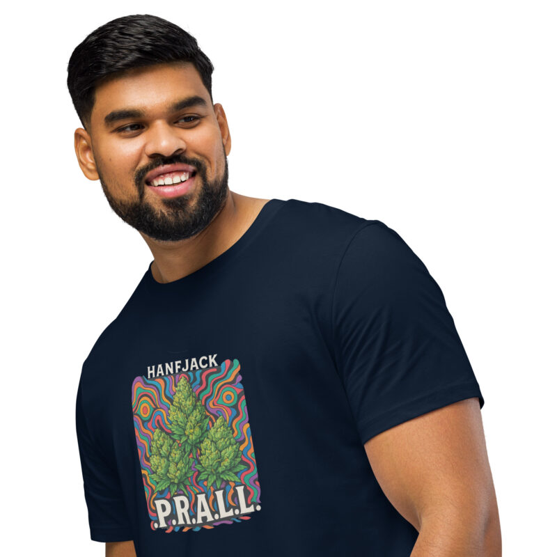 Mittelschweres Unisex Bio-T-Shirt - Hanfjack .P.R.A.L.L. – Bild 5