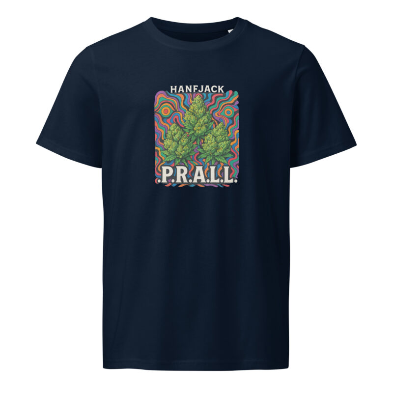 Mittelschweres Unisex Bio-T-Shirt - Hanfjack .P.R.A.L.L. – Bild 8