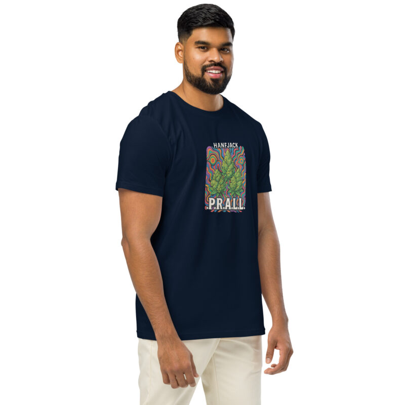 Mittelschweres Unisex Bio-T-Shirt - Hanfjack .P.R.A.L.L. – Bild 4