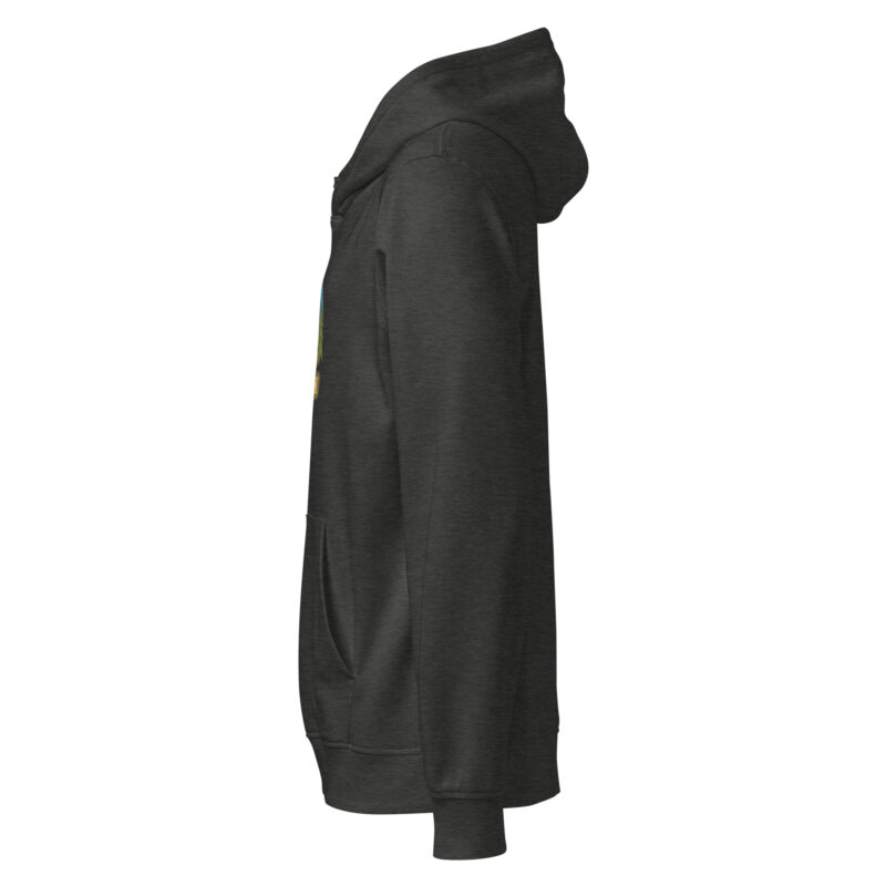Mittelschwerer Unisex Bio-Hoodie - Hanfjack Logo – Bild 10