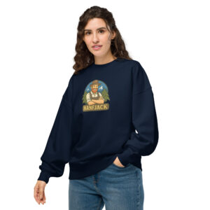 Oversized Unisex Bio-Pullover – Hanfjack Sweatshirts Hanfjack Merch