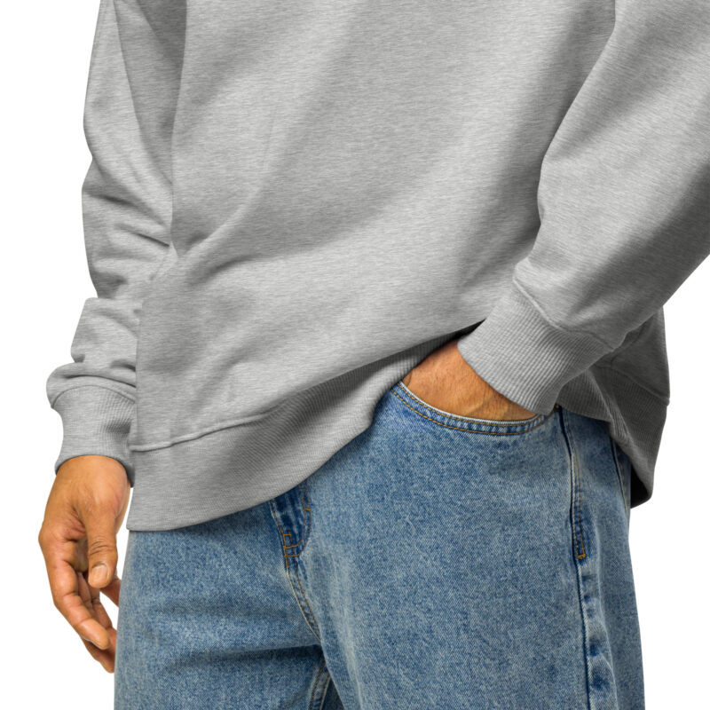 Oversized Unisex Bio-Pullover - Hanfjack – Bild 9
