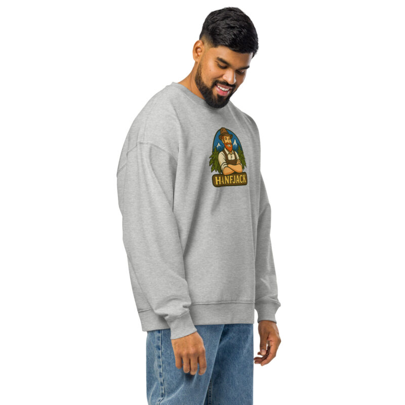 Oversized Unisex Bio-Pullover - Hanfjack – Bild 10