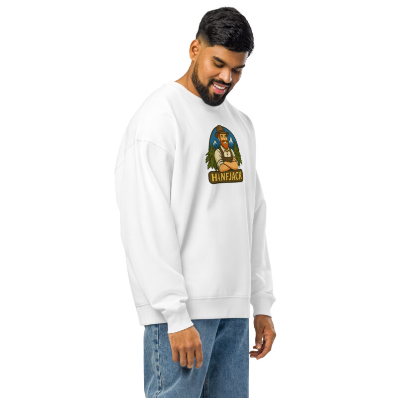 Oversized Unisex Bio-Pullover - Hanfjack – Bild 14