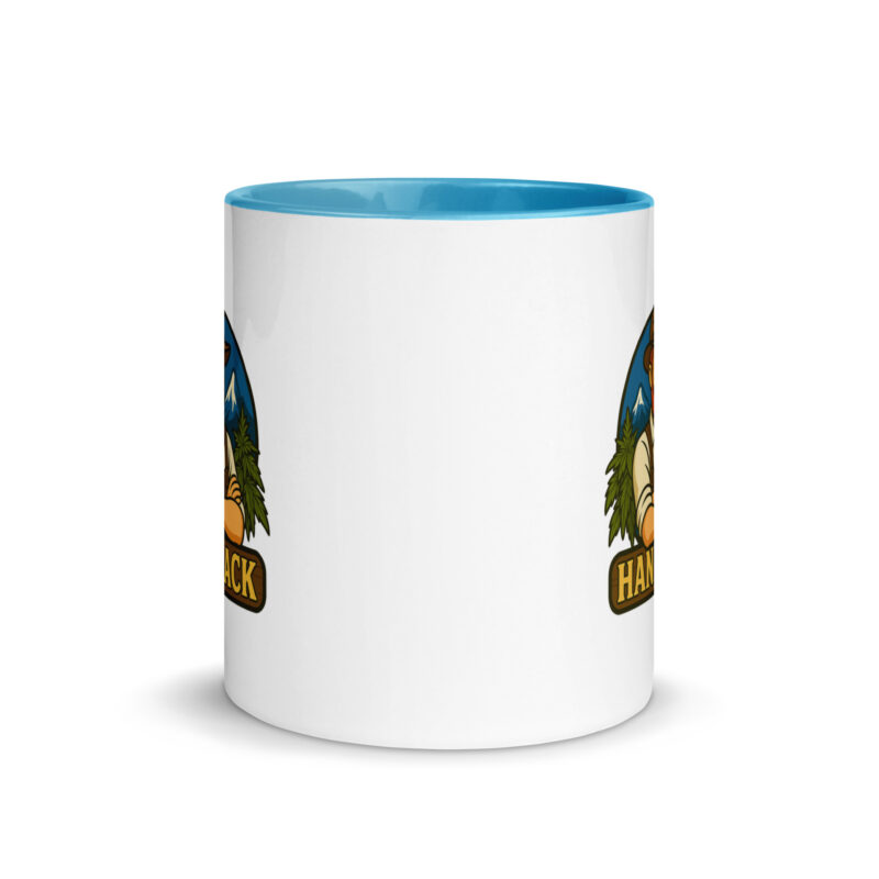 Tasse mit farbiger Innenseite - Hanfjack Logo – Bild 11
