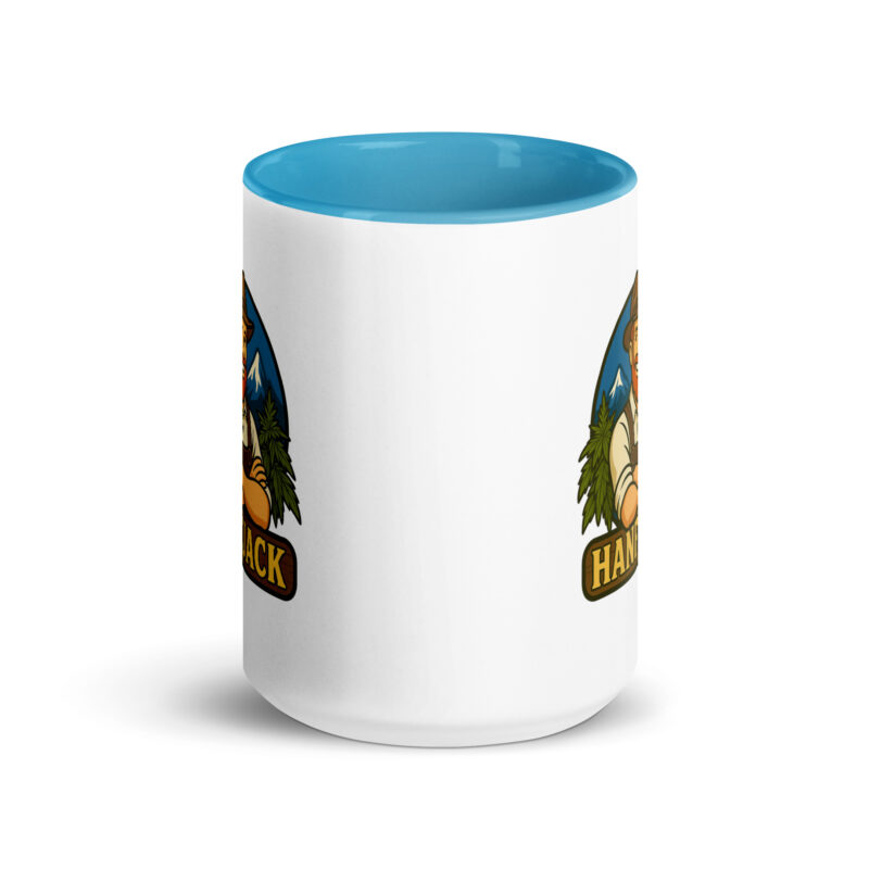 Tasse mit farbiger Innenseite - Hanfjack Logo – Bild 14