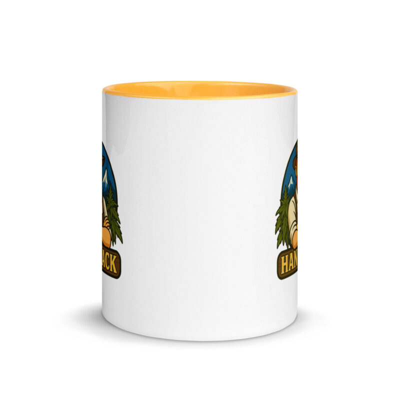 Tasse mit farbiger Innenseite - Hanfjack Logo – Bild 17