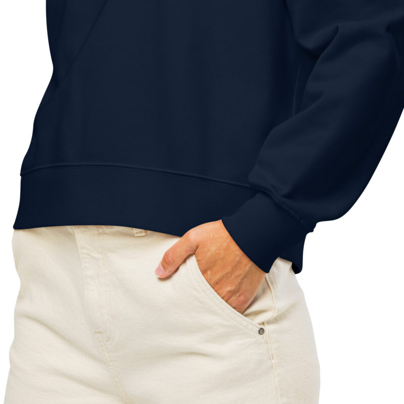 Bio-Pullover mit Rundhalsausschnitt für Damen - Hanfjack Logo – Bild 4