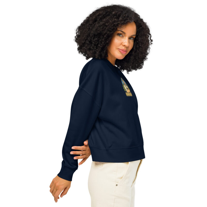 Bio-Pullover mit Rundhalsausschnitt für Damen - Hanfjack Logo – Bild 2