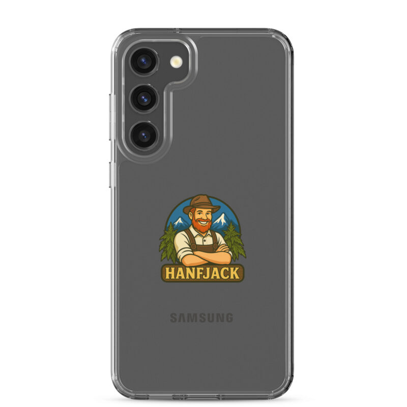 Hanfjack Samsung Handyhülle Smartphone durchsichtig