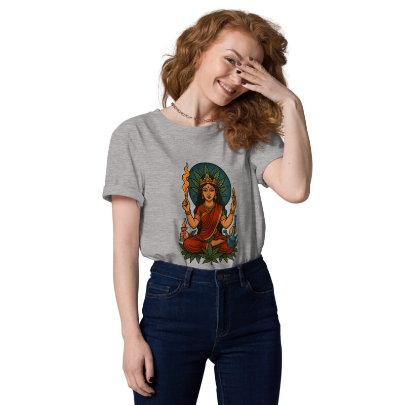 Durga Mata Unisex-Bio-Baumwoll-T-Shirt – Bild 4